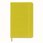 Agenda scolaire Moleskine 2022 2023 Semainier format de poche Rigide Jaune Paille