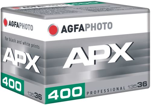 Film AgfaPhoto APX 400 135-36 – Pellicule Noir et Blanc 400 ISO