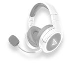 Casque sans fil Steelplay Impulse Bluetooth pour PS5 PS4 Xbox Nintendo Switch PC et Mac Blanc