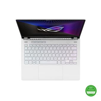 PC Ultra-Portable Gaming Asus ROG ZEPHYRUS-G14-GA402RJ-008W 14" AMD Ryzen 7 16 Go RAM 512 Go SSD Blanc + 1 mois d'abonnement Xbox Game Pass - 1