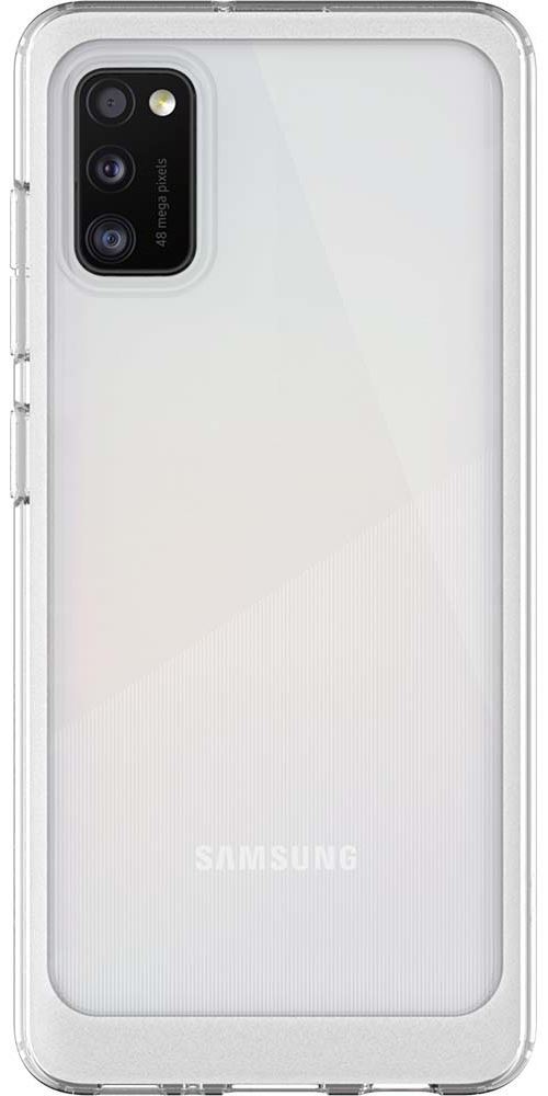 Coque en silicone On Earz Mobile Gear pour Samsung Galaxy A41 Transparent