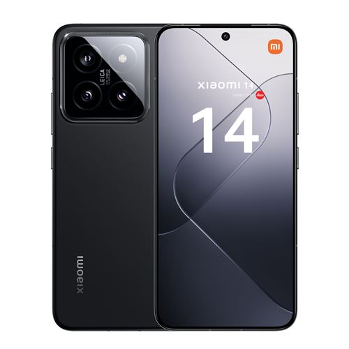 Smartphone Xiaomi 14 6,36" 5G Double nano SIM 512 Go Noir
