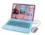 Ordinateur portable éducatif bilingue Lexibook Disney Frozen La Reine des Neiges 120 activités anglais et français Modèle aléatoire