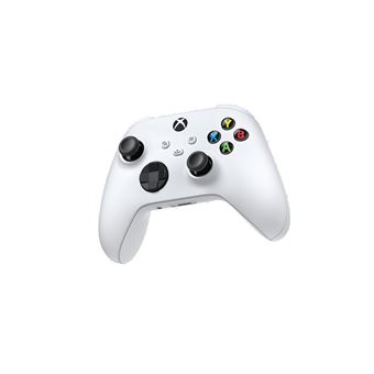 Manette Xbox 360 Sans Fil Officielle Microsoft - Blanche - Bluetooth - Occasion T.B.E.