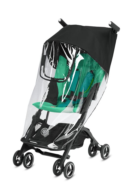 Poussette GB Pockit + habillage pluie transparent