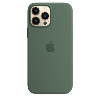 Coque en silicone avec MagSafe pour iPhone 13 Pro Max Eucalyptus