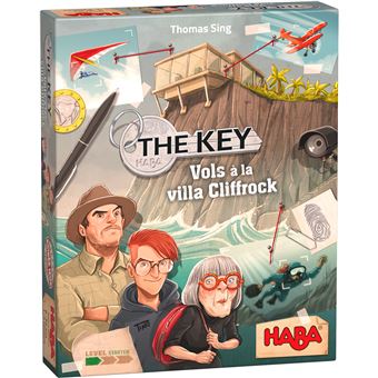Jeu de société Haba The Key Vols à la villa Cliffrock