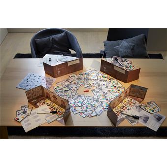 HABA The Key – Voli per Villa Cliffrock Tavolo per Bambini e Famiglia-Gioco d'indagine e Atmosfera-Riproducibile-Livello Facile-8 Anni +, 305544