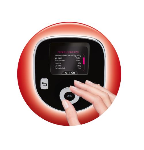 Moulinex Multicuiseur Intelligent Cookeo + Gourmet 6L 6 Modes de Cuisson 150 Recettes Préprogrammées Jusqu'à 6 Personnes + Moule à Gâteaux inclus Marron Glacé CE852900