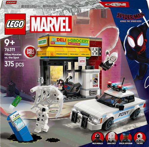 LEGO Marvel Spider-Verse : Miles Morales contre La Tache 76311 - vue 4