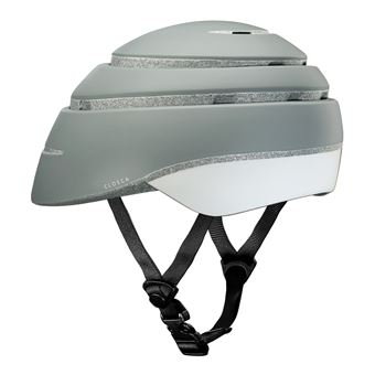 Casque de vélo pliable Closca Loop Fossil Taille L Blanc