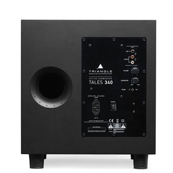 Caisson de basses Triangle Tales 340 Noir