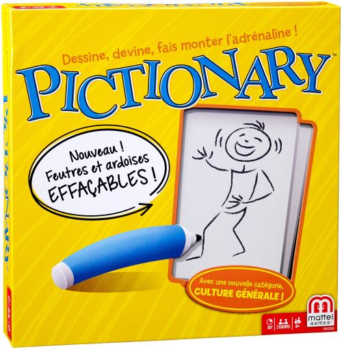 Jeu de culture générale Mattel Pictionary