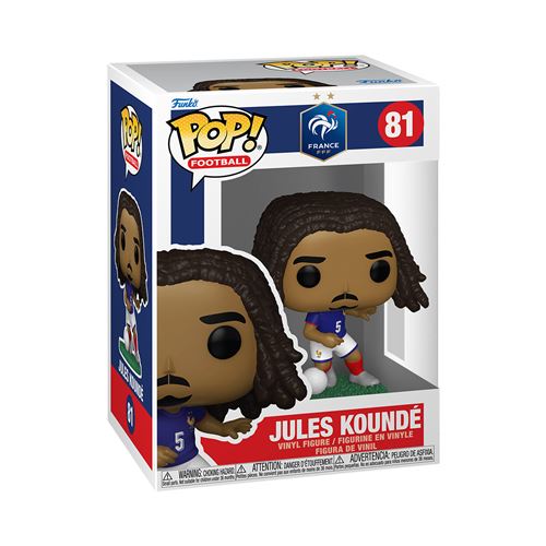 Football Figurine POP! France Jules Kounde 9 cm - vue 3