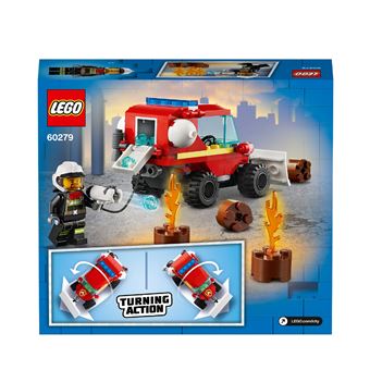 LEGO City Le camion de pompiers avec échelle 60280, Ensemble de