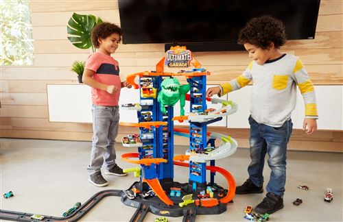 Hot Wheels Super Dino-garagerobot