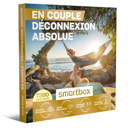 Coffret cadeau SmartBox En couple Déconnexion absolue