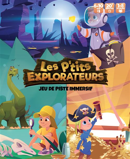 Jeu d'enquête XD Productions Les P'tits Explorateurs État correct - N/A reconditionné disponible sur Fnac