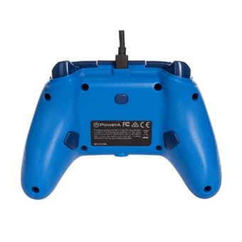 Manette filaire améliorée PowerA pour Xbox Séries X/S Bleu