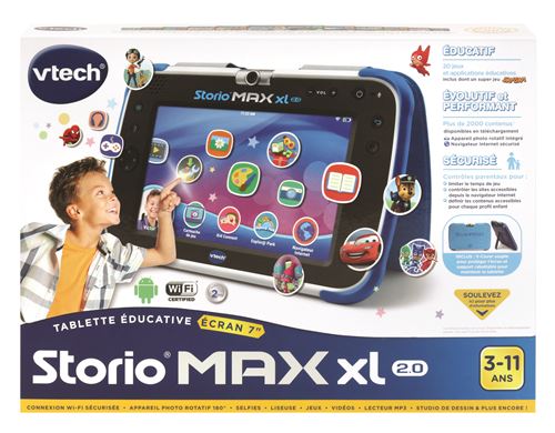 Tablette Vtech Storio Max XL 2.0 Bleu