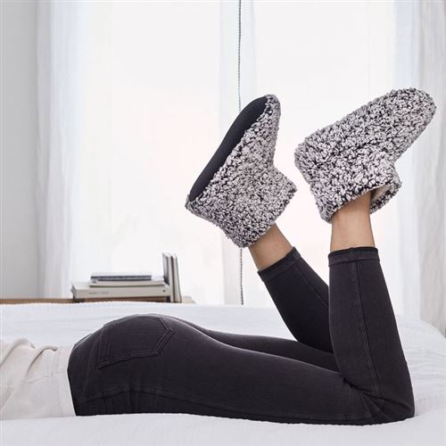 Chaussons hydratants Taille 40-41 Gris