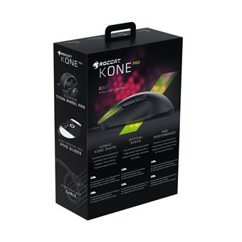 Souris Gaming filaire Bluetooth Roccat Kone Pro Noir