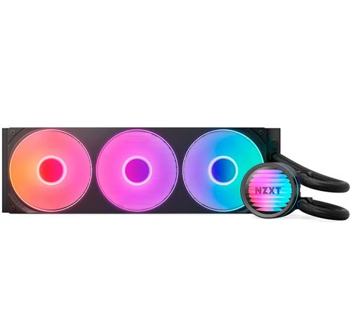 Kraken Core RGB 360mm AIO Liquid Cooler with RGB Cap & RGB Core Fan RL KR36C B1