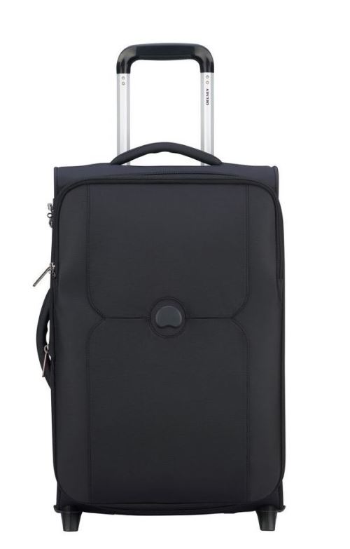 Valise cabine extensible à 2 roues Delsey Mercure Taille S 55cm Noir