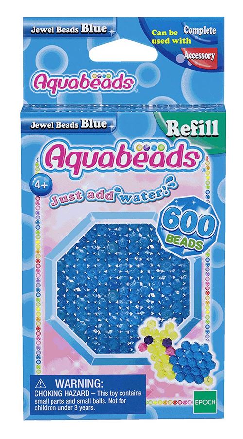 Recharge Aquabeads Perles à facettes Bleu
