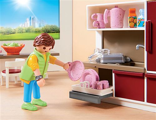 Cuisine aménagée Playmobil City Life