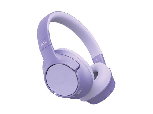 Casque supra-auriculaire sans fil Fresh 'n Rebel Clam Fuse avec suppression active du bruit Dreamy Lilac