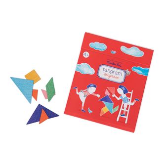 Tangram magnétique Moulin Roty Aujourd'hui c'est mercredi - 1
