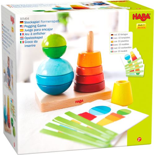 Jeu À Enficher Haba Plaisir Des Formes