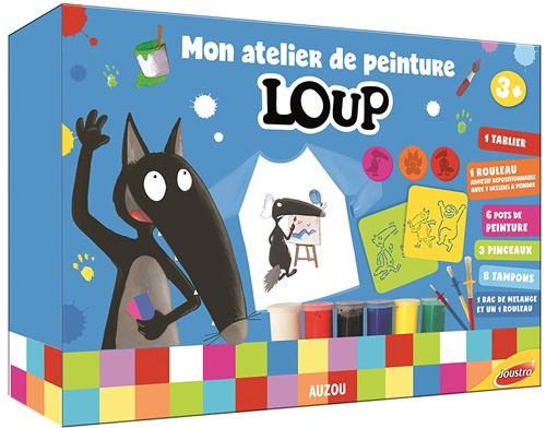 Kit créatif Joustra Atelier de peinture Le Loup