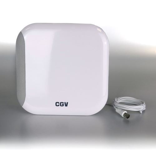 Antenne TV d'intérieur HD CGV AN-LOOK 2M Blanc laqué