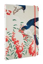 CARNET RELIURE COUSUE A5 JAPANESE FLYCATCHERS