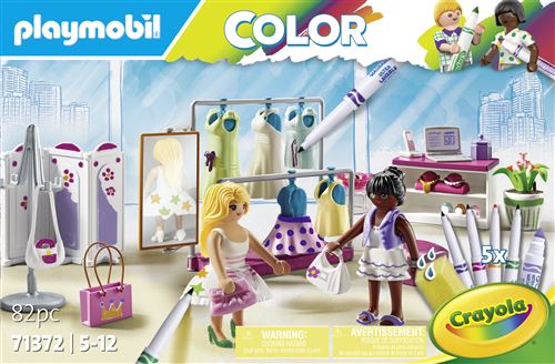 Playmobil Color 71372 Boutique De Mode