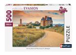 Puzzle 500 Pièces Nathan Vers le phare de Ploumanac’h Bretagne