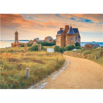Puzzle 500 Pièces Nathan Vers le phare de Ploumanac’h Bretagne