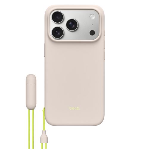 Coque Beats Kickstand avec MagSafe et Commande Caméra gypse pour iPhone 17 Pro