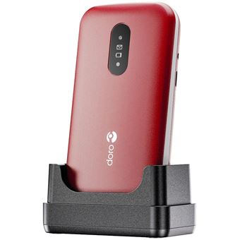 Telephone a clapet 4G seniors Doro 2820 rouge