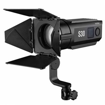 Flash Godox S30 Lampe LED à focalisation avec SA-08 Flash Godox S30 Lampe LED à focalisation avec SA-08