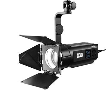 S30 - LED Focusing Light with Barndoor 30W