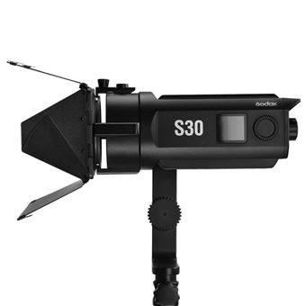 S30 - LED Focusing Light with Barndoor 30W