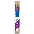 Set de 3 recharges Pilot FriXion Ball Pointe moyenne Violet