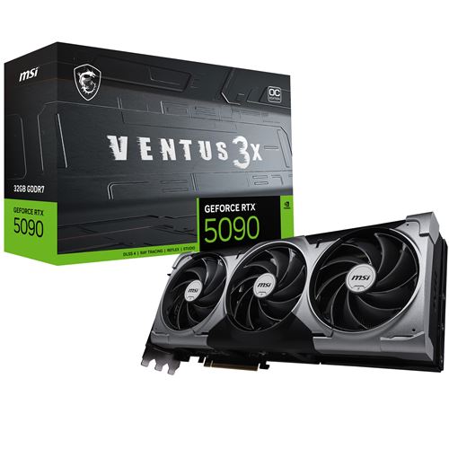 MSI VENTUS GEFORCE RTX 5090 32G 3X OC carte graphique NVIDIA GDDR7 Neuf - vue 7