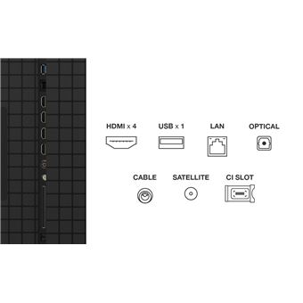TV QD-Mini LED Tcl 4K UHD 85C9K 216 cm 2025