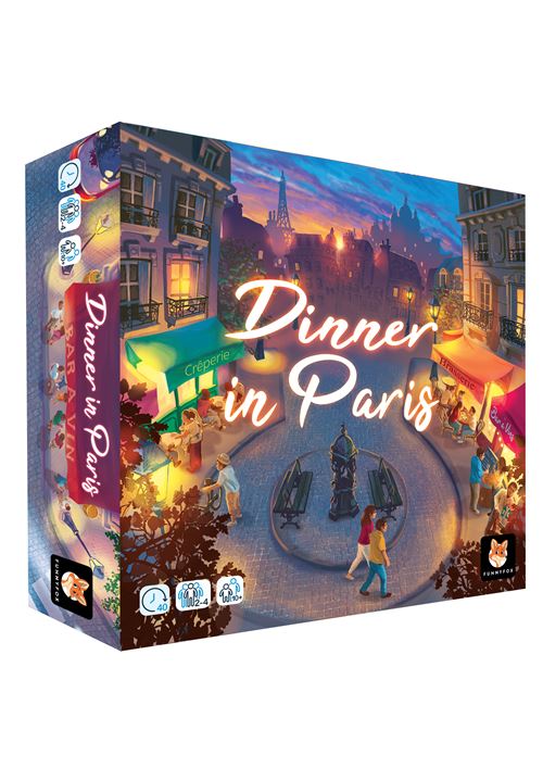 Jeu de stratégie Gigamic Dinner in Paris