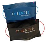 Lot de 2 Masques de protection Association Essentiel Bleu et Noir