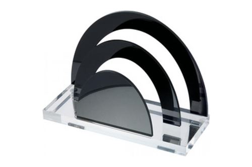 WEDO porte-lettres en acrylique , transparent/noir